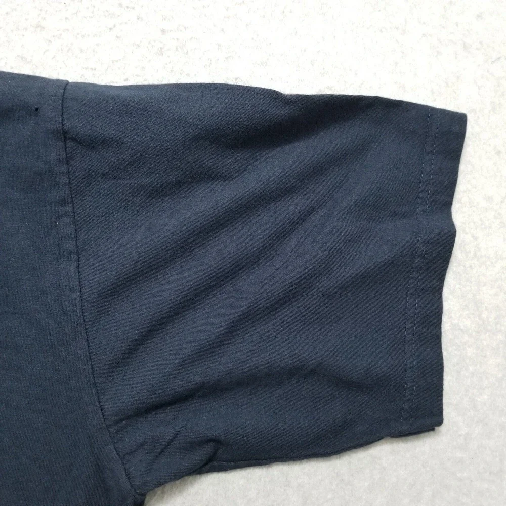 Banana Republic Shirt Mens Large‎ Blue Short Sleeve Crew Neck
